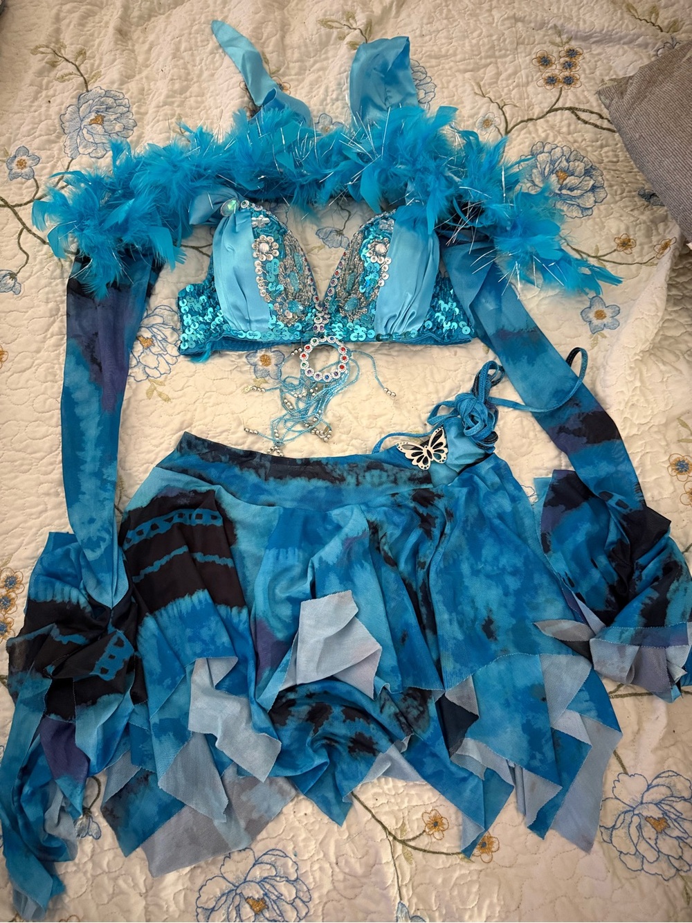 Show girl costume